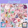 50pcs Axolotl Stickers Waterproof Reusable Adhesive For Laptop/phone/suitcase
