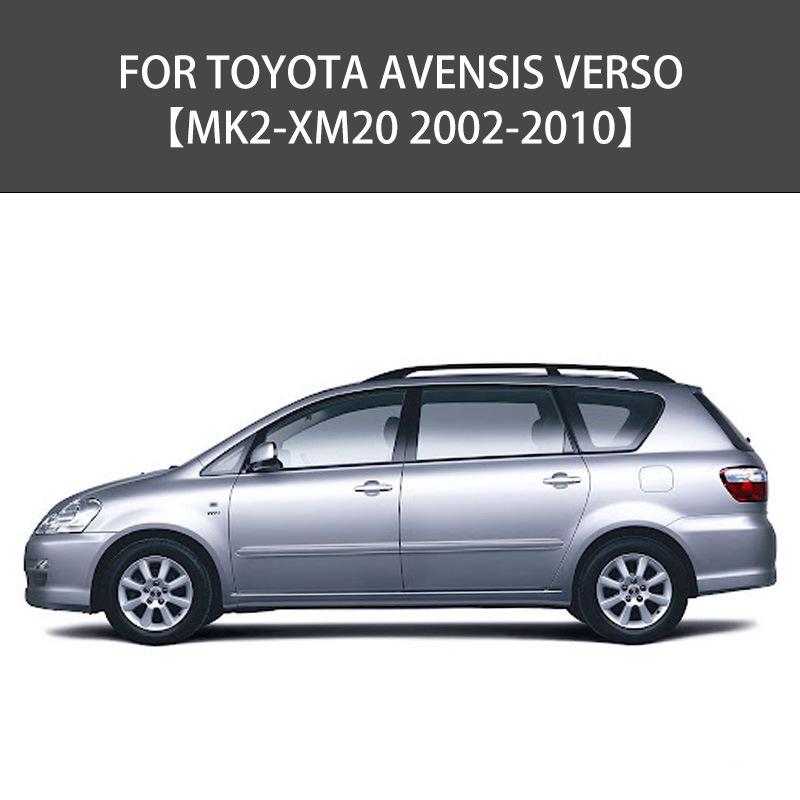 Toyota Avensis Verso Rain and Sun Window Visor Without Bright Strip