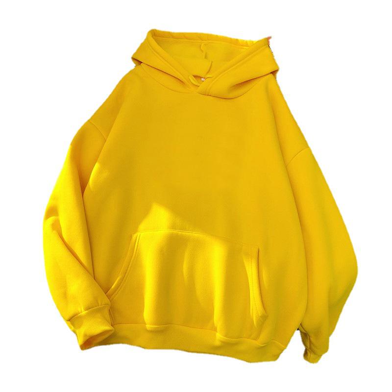 Damen 2026 Einfarbiger Hoodie Sweatshirt