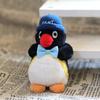 Cartoon Penguin Plush Keychain Toy Pendant Soft PP Cotton Filling Creative Key Ring Bag Charm Gift for Girls Boys Family Festivals