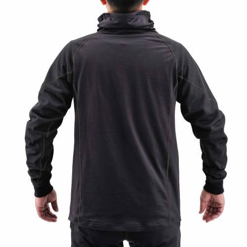 Daytona Motorcycle Innerwear Autumn/Winter Windproof Cold Protection Neck Warmer (Integrated) DI-004FA Black L Size 31976