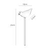 Mushroom Glass Drip Irrigation Device for Potted Plants
