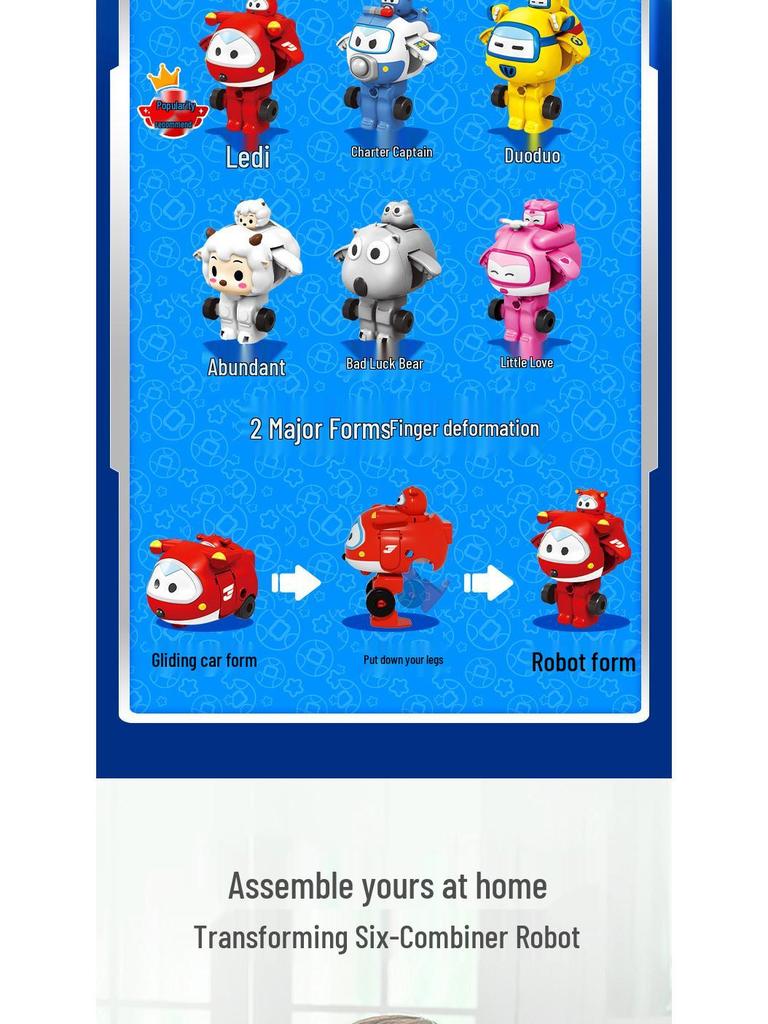 Super Wings Jett & Astra: Transforming Educational Robot Toys for Kids