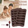 Spoon Shape Sphere Silicone  Baking  for Making Chocolate Cake Jelly