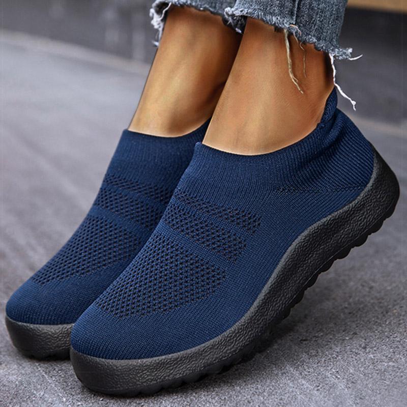 Sneakers Women Slip On Sock Ladies Flat Shoes Women Shoes  New Casual Shoes Sneakers For Women Fashion Comfortable Vulcanize