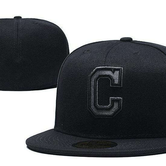 Cappellino da Baseball Ricamato Cleveland Indians per la Protezione Solare - Design a Visiera Chiusa Coordinato per Coppie.