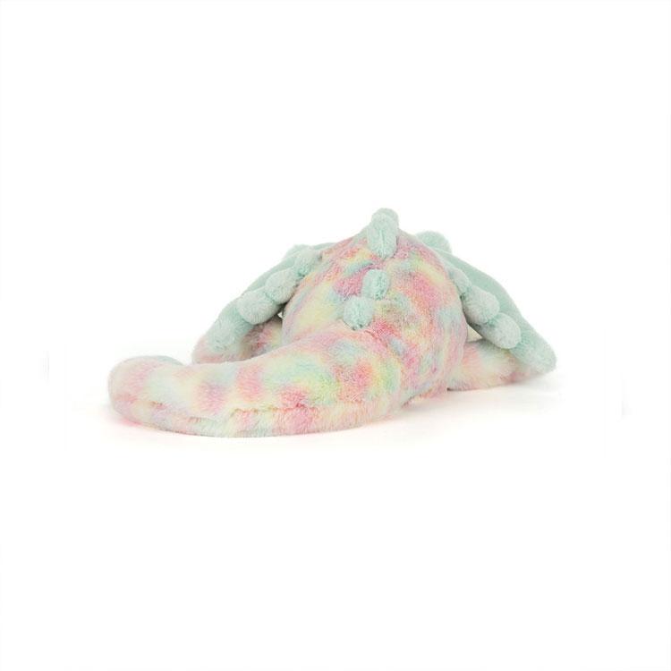 JELLYCAT Mythical Animal Candy Dragon Macaron Color Soft and Healing Plush Doll Companion Cute Stuffed Toy 12cm High