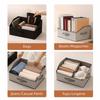 Thickened Non-woven Fabric Storage Box Square Clothes Storage Organizer  Closet