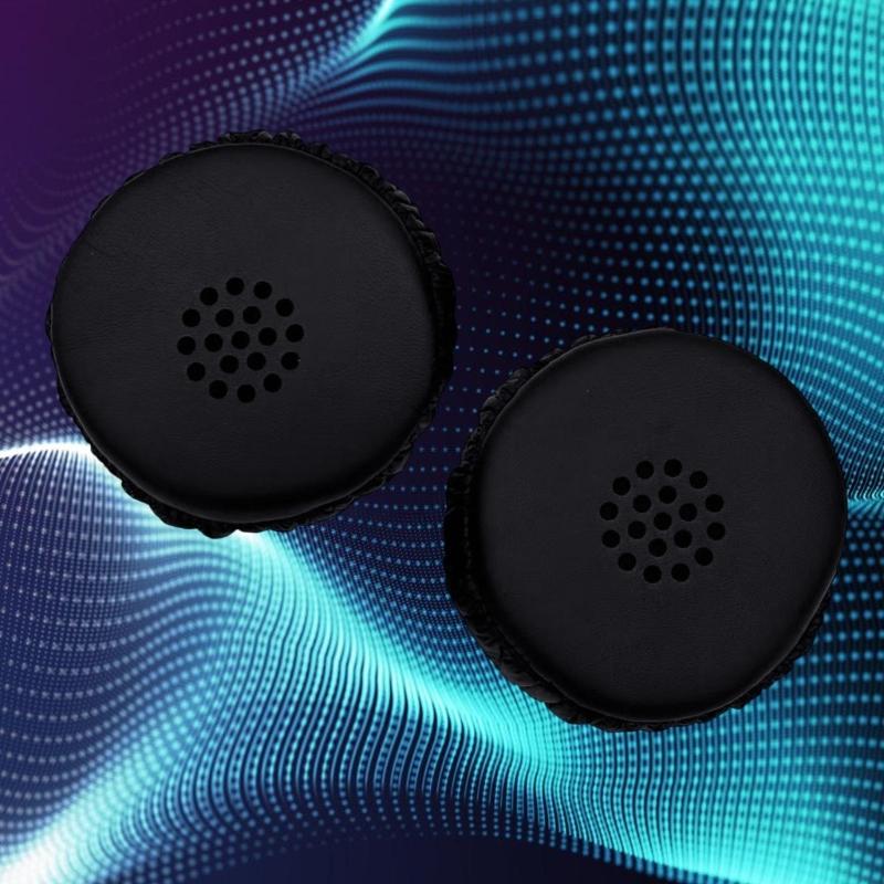 1Pair Earpads Protein Leather Ear Pad Ear Cushions Cover Memory Foam Earmuffs for MDR-XB300 Headsets