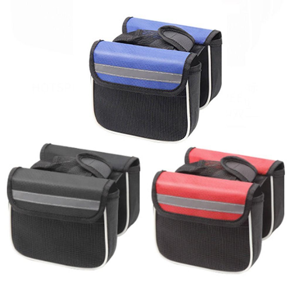 

Reflective Band Bike Pouch Multi-function Bicycle Beam Bag Portable Bike Saddle Bag Mountain Bike