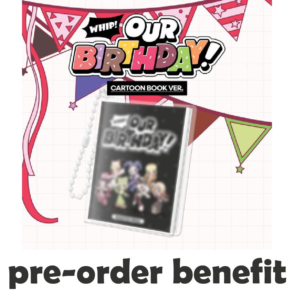 Pre-ordina OURBIRTHDAY 1° Album Singolo Our Birthday Cartoon Book ver. & POB