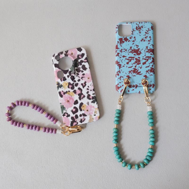 New Fashion Woman Bag Accessory Detachable Solid Beaded Chains Cute Acrylic Luxury Strap Women Bag Handle Candy Beads Chain