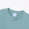 Champion Men's Long Sleeve Fleece Crew Neck Sweatshirt with Embroidered Logo, Blue Mist Mint (C3-W001Z)