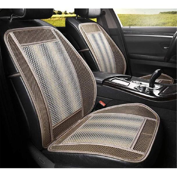 Autopeck Cooling Car Seat Covers Protector Cushion Standard Size Full Air Flow Ventilated Cover Pad Mat Breathable For Car Seat Driver Auto Chair