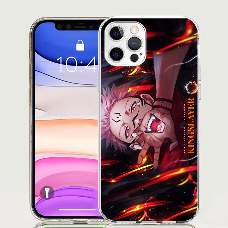 Japan Anime JujuKaisen Phone Case For iPhone 17 Air 16 15 Plus 11 14 Pro Max 13 Mini 12 7 8 + SE Pattern Art Customized Cover 17