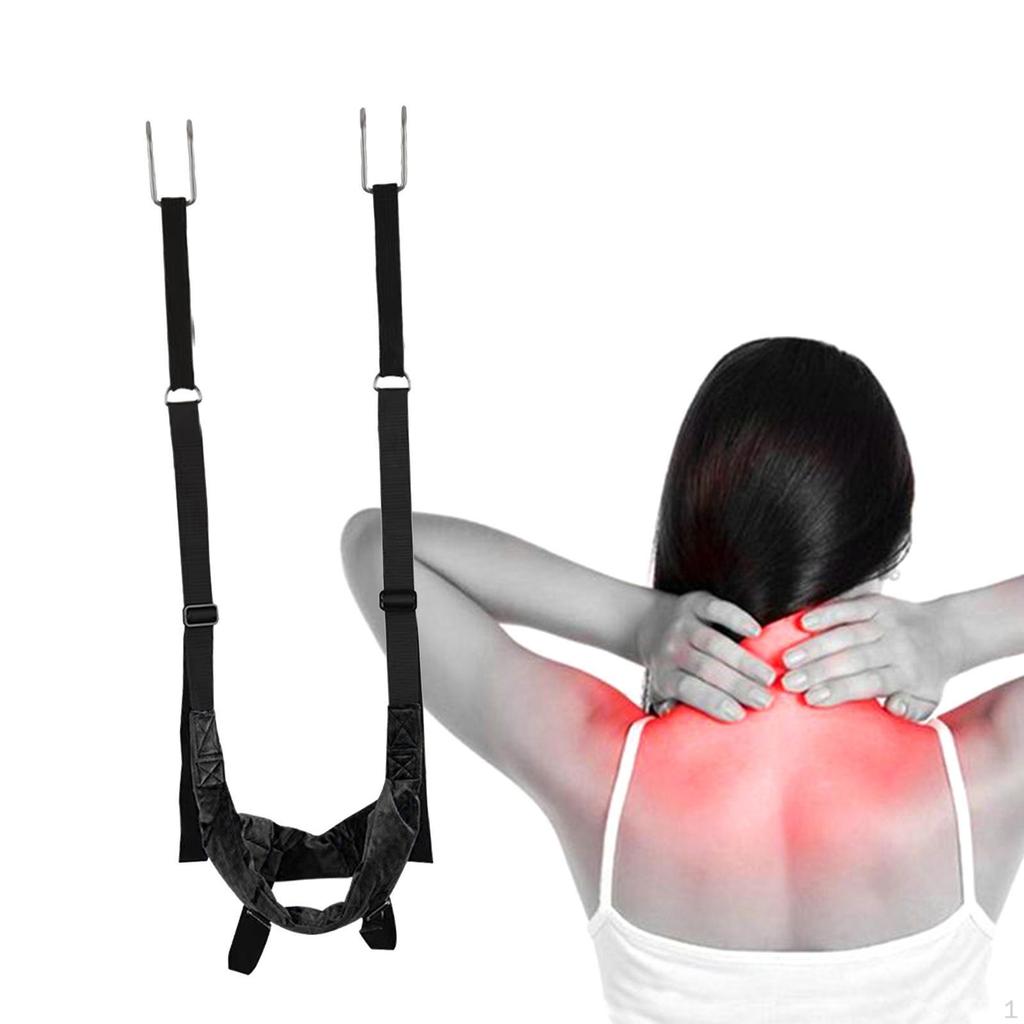 Halswirbelsäulen-Traktionsgerät über der Tür Körperliche Übungen Hängender Nackenstrecker
