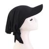 Cotton Outdoor Sun Protection Hat with Scarf Brim Adjustable Headscarf Cap for Women Lightweight Breathable Outdoor Activity Hat