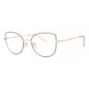 Full Rim Cat Eye Black Rose Gold Smartbuy Collection Sammie L119a Fashion Women Eyeglasses