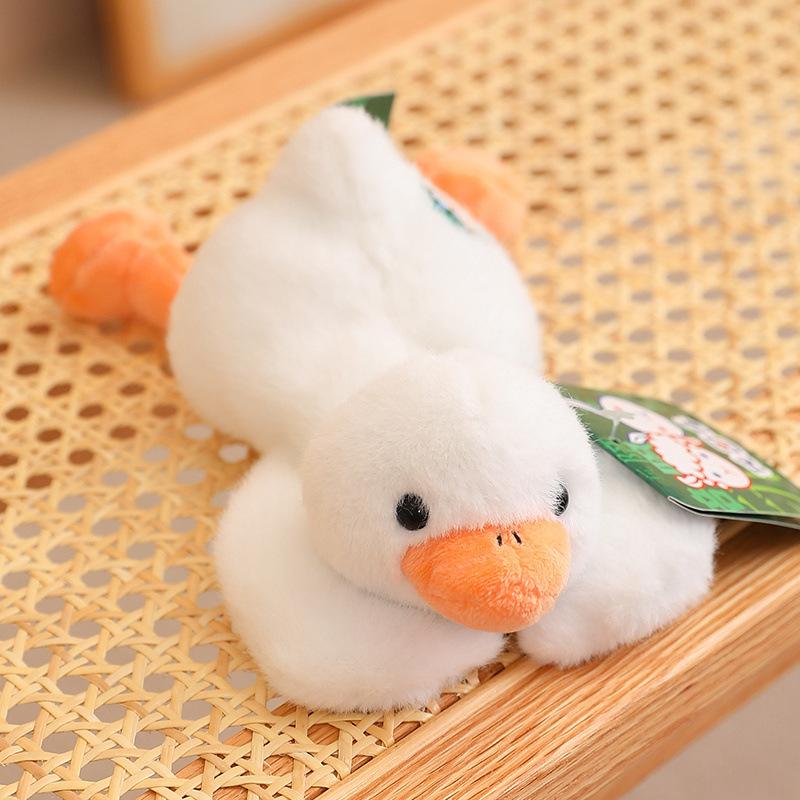 

Cute lying animal rabbit duck doll plush toy bear teddy bear doll children soothing rag doll 20cm（0.13kg）