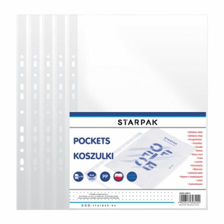 A4 crystal clear pouch, 100 pcs. 409013