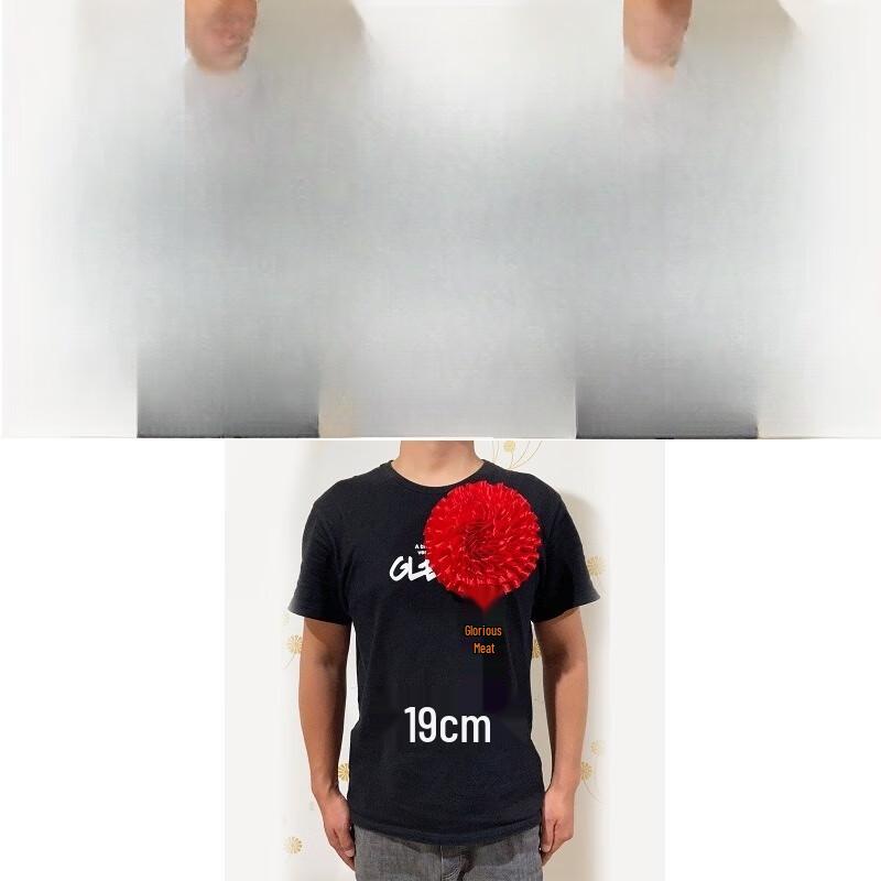 Великолепный набор церемониальных брошей из красного шелка