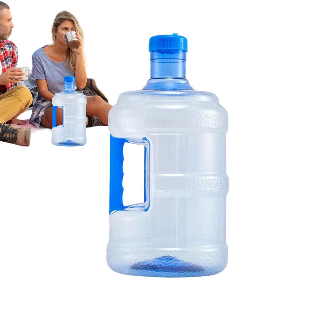 7.5/5L Durable PET Camping Water Storage Water Pitcher with Handle Water Canteen for Picnic Outdoor Hiking Camping