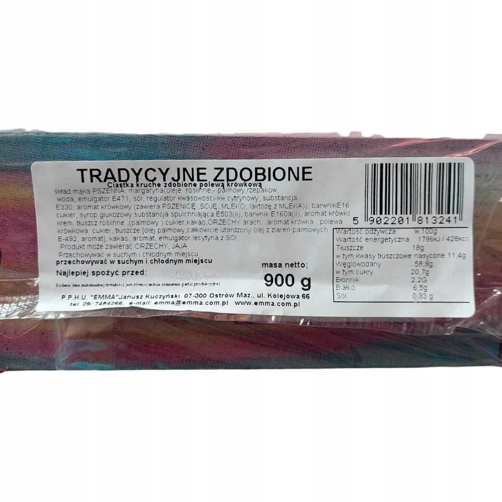 Máslové sušenky s fondánovou polevou 900g Tradiční Zdobené