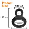 10PCS D-Ring Tie Down Anchors - Multi-Purpose Tightening Hooks for Truck Bed Vehicle Bicycle Motorcycle Trailer