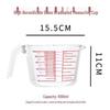 Steamed Glass Measuring Cup & Spoon with Scale for Baking & Egg Beating