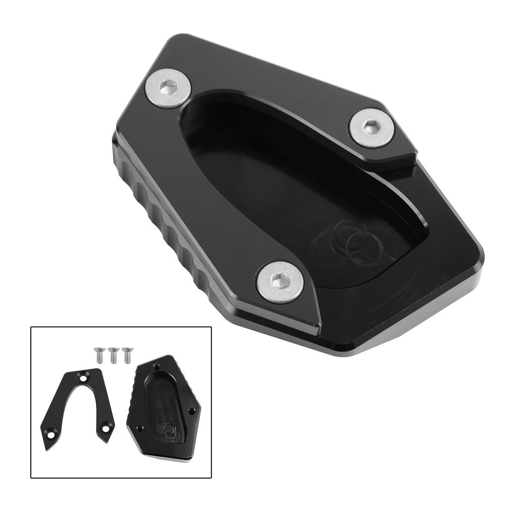 Bruce & Shark Side Stand Compatible Speed Twin 900 22-23 Street Cup 900 17-18 Plate Dress Up Parts Black