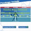 Pickleball Practice Board Pickleball Rebounder Training Aid Pickleball Dink Wall Pad for Outdoor & Indoor Court Use