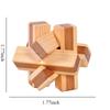 Kong Ming Lock Lu Ban Lock en bois, jouet éducatif pour enfants, puzzle 3D Montessori, jeu de déverrouillage, jouets pour adultes