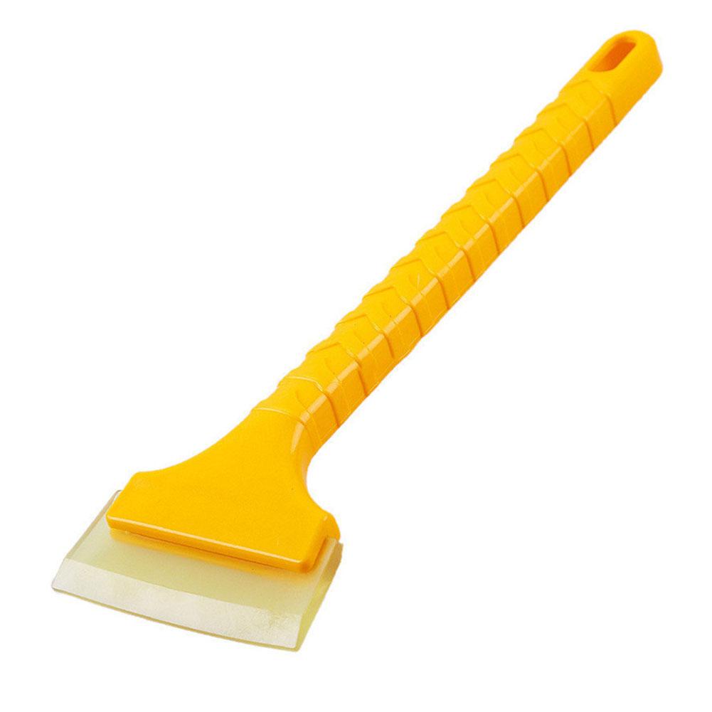 1 Pcs Snow scraper Tendon material snow remover tool winter car ice snow shovel 2-in-1 screwless telescopic snow removal shovel