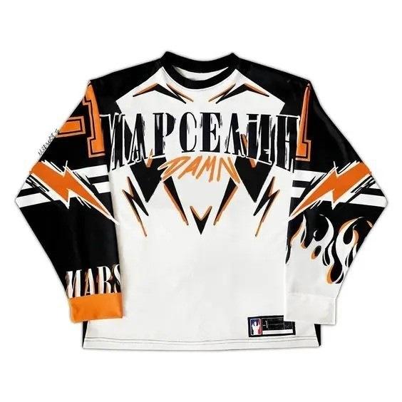 Summer Men s Fashion Trend Long Sleeve T-Shirt 3D Digital Printing Long Sleeve T-Shirt Top S