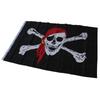 Jolly Roger Piratenvlag Banner Polyester Materiaal Halloween Decoratie Voor Piratenliefhebbers