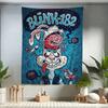 BBlink 182 Rock Band DIY Wall Tapestry Hanging Tarot Hippie Wall Rugs Dorm INS Home Decor
