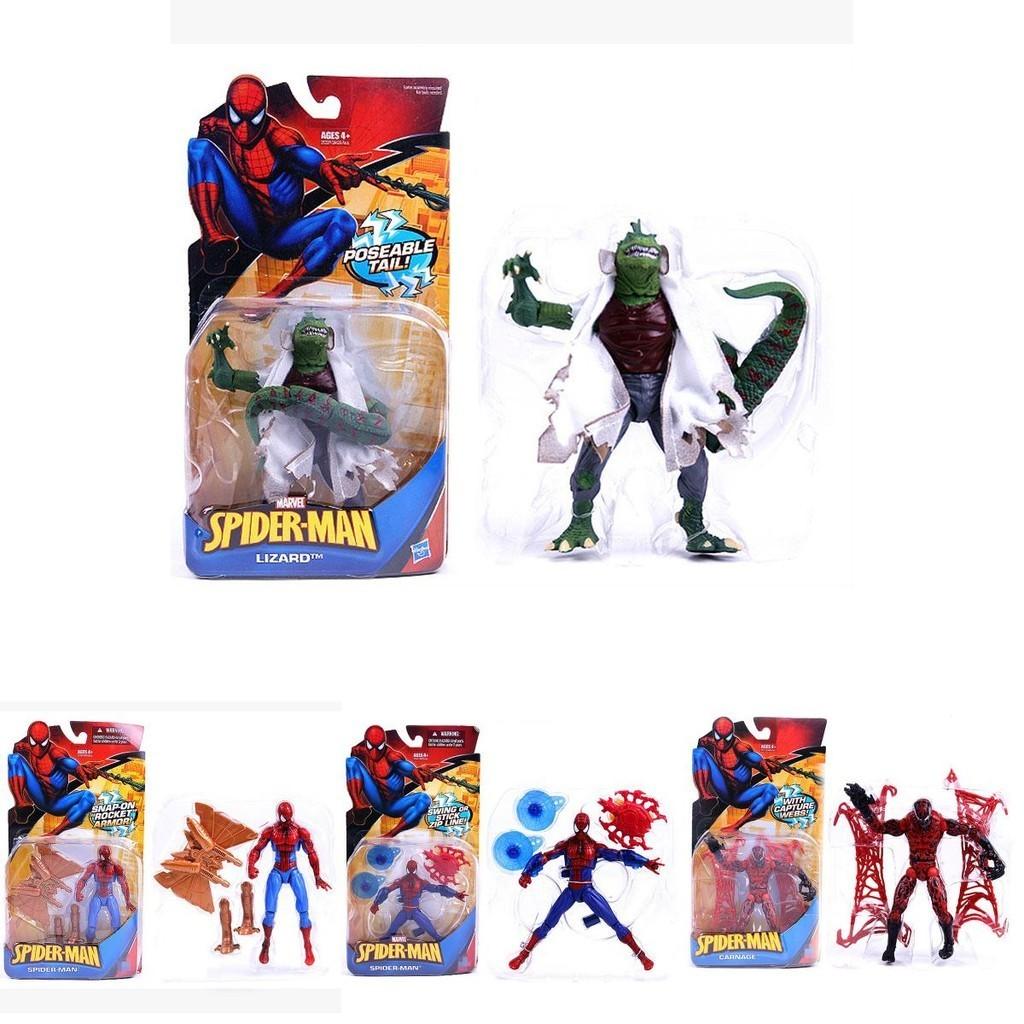 Unique Marvel Superhero Figure Toy Collection With Cool Spider Man Venom And Lizard Dolls For Holiday Gifting