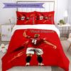 3pcs Haaland Cover Set - Personalized Name, HD Printed Bedding with 1 Cover and 2 Pillowcases - Perfect for Home Decor, Easy Care