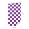 Checkerboard Wallpaper Purple for Living Room and Bedroom 50x1000
