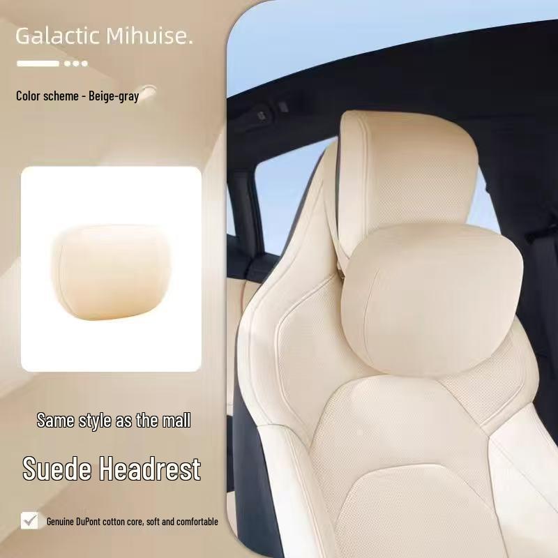 Xiaomi SU7 Magnetic Headrest Neck Support & Lumbar Pillow for Car