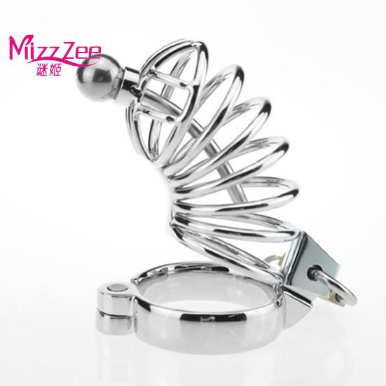 Metal Penis Massager Cock Ring Toys Sexualeed Chastity Lock Cage Body