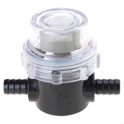 Wasserpumpen-Sieb 1/2-Zoll Schlauchanschluss Inline-Sieb Drehbares Sprühfilter für Wasserpumpe Wohnmobile Camper Boote