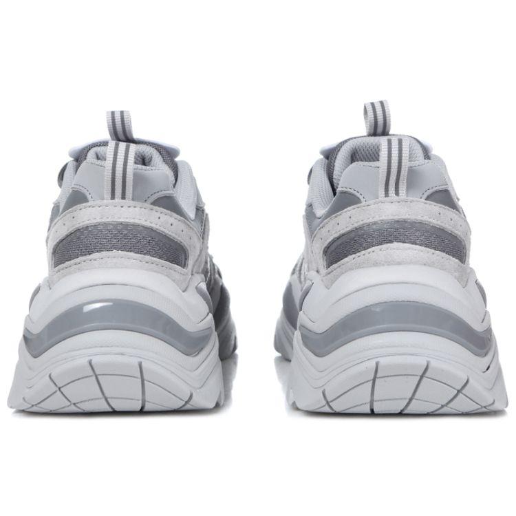 Fila Retro Breathable Low-Top Casual Shoes Unisex Sneakers Gray White 1JM00790D_050