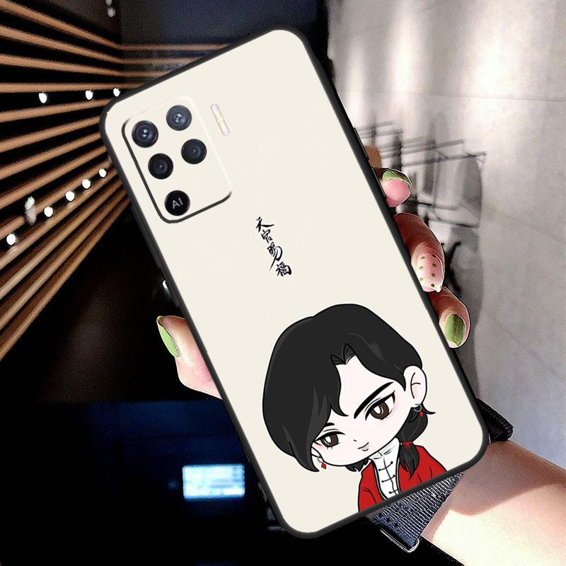 Tian Guan Ci Fu hua cheng xie lian Case For Oppo A78 A98 A18 A38 A58 A60 A80 A40 A77 A57 A17 A74 A54 A94 A96 A76 A16 A15 A5 Pro