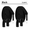 1/2Pair 8MM Flat No Tie Shoelaces Elastic Shoelace Metal Buckle Shoelaces Without Ties Sneakers Children Laces Shoe Accessories