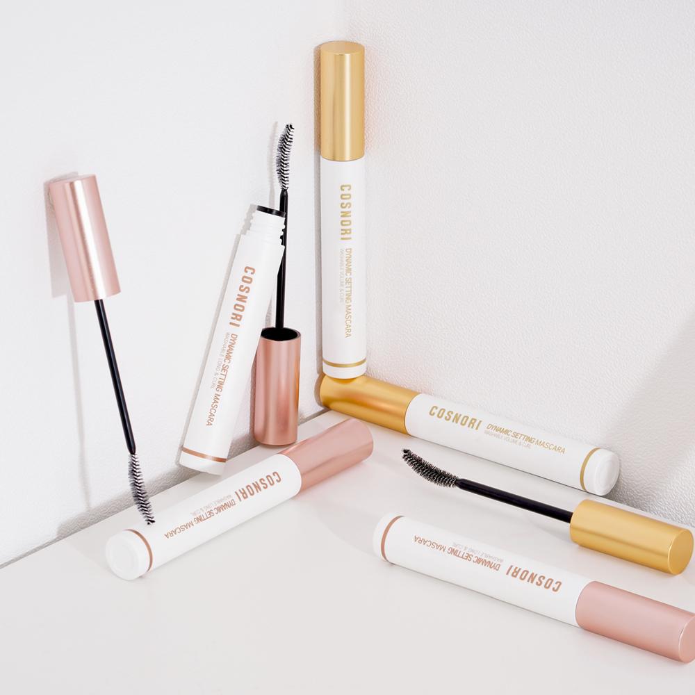 Cosnori Dynamic Setting Washable Mascara (7ml) –  Volume & Curl / Long & Curl with Lightweight Setting Formula, Korean