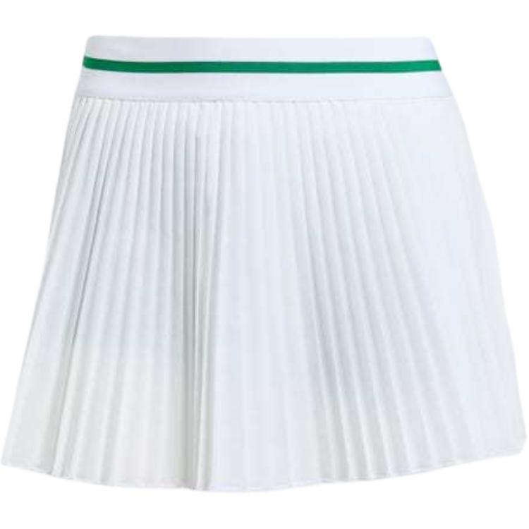 

Adidas Originals Elastic Solid Color Logo Casual Skirt Women Skirts White JM4730 XL