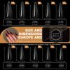 Clear Gel Nail Tips DIY Nail Extensions Transparent False Nails Art Decoration Long-Lasting Perfect for DIY Nail Art