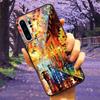 Phone Cover For Huawei P30 Pro Lite Case Tempered Glass Space Wolf Lion Funda for HUAWEI P30 Lite Luxury Cases P30Pro P 30 Cat