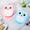 Cartoon Owl Shaped Lunch Box Bento Box Kids Portable Food Container Storage Box